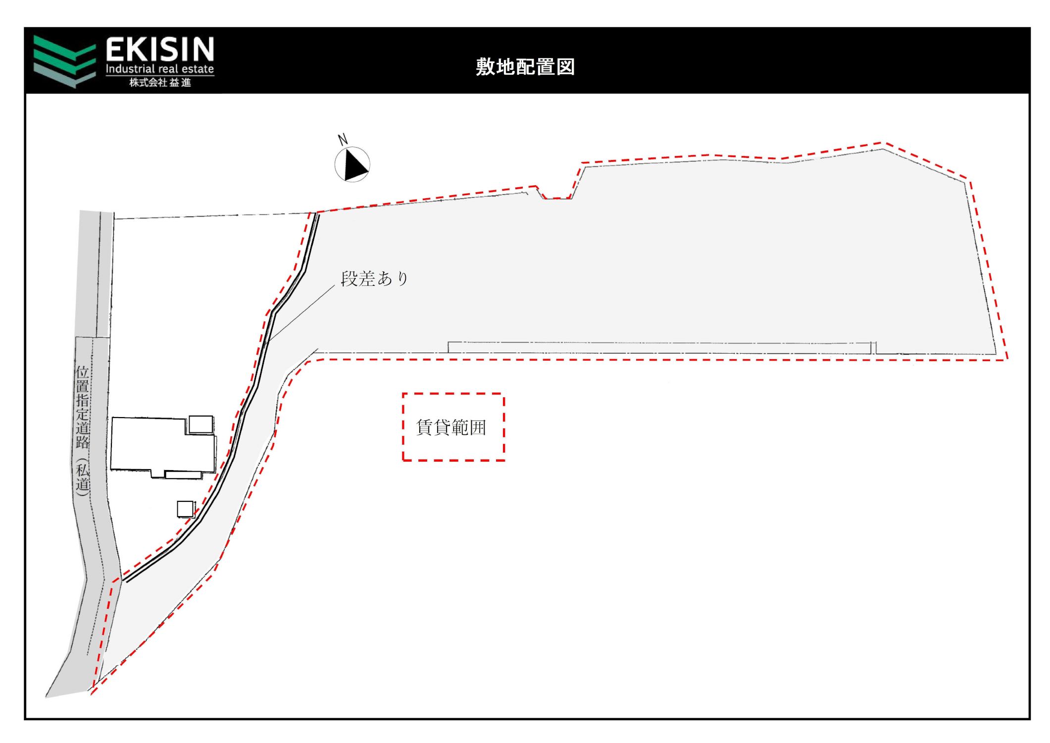 福井県敦賀市沓見　貸土地　敷地配置図.jpg