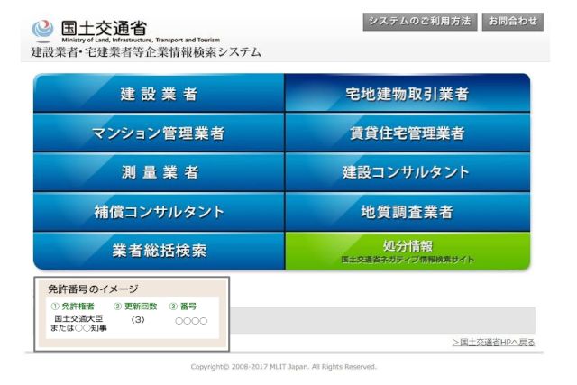 宅地建物取引業の免許及び更新について