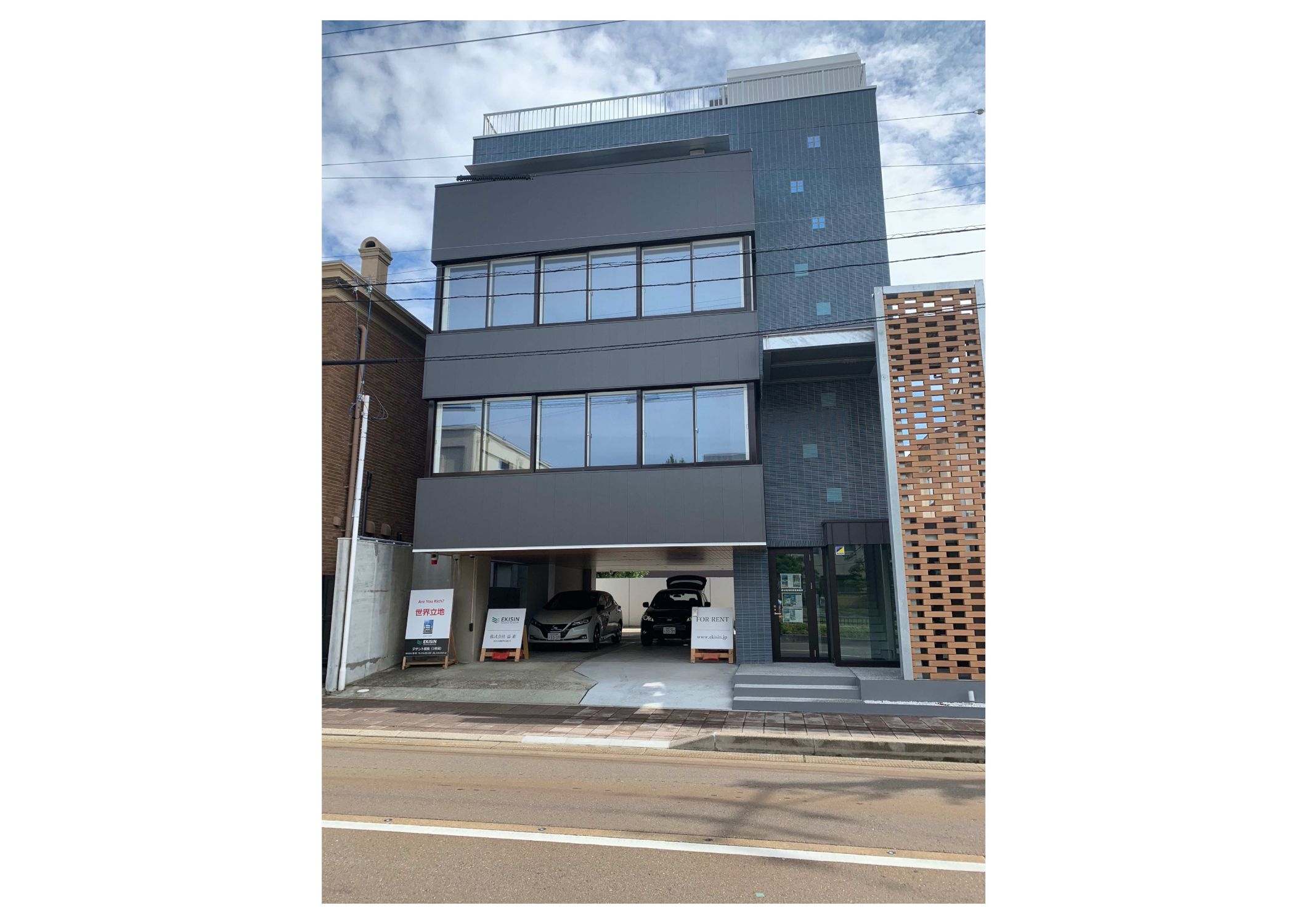 リーフ付 小松京町 岩並事務所 ＢＣＰ、ＳＤＧｓ対応、十分な換気ができるスマートオフィス