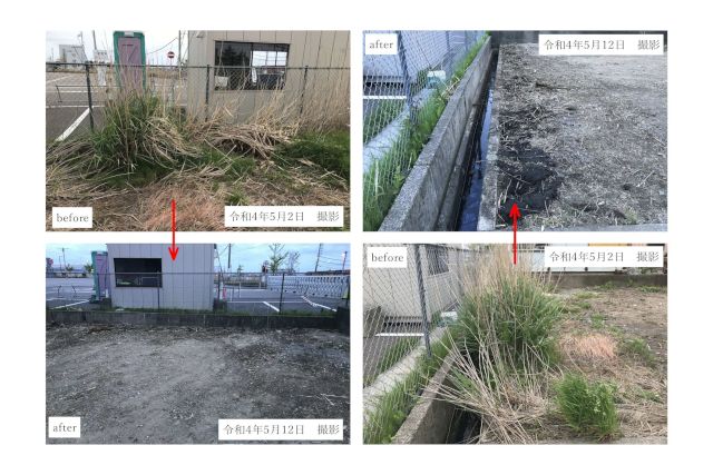 定期的な物件の見回りや巡回、敷地内の除草や草刈りを行う事は大切な事です。