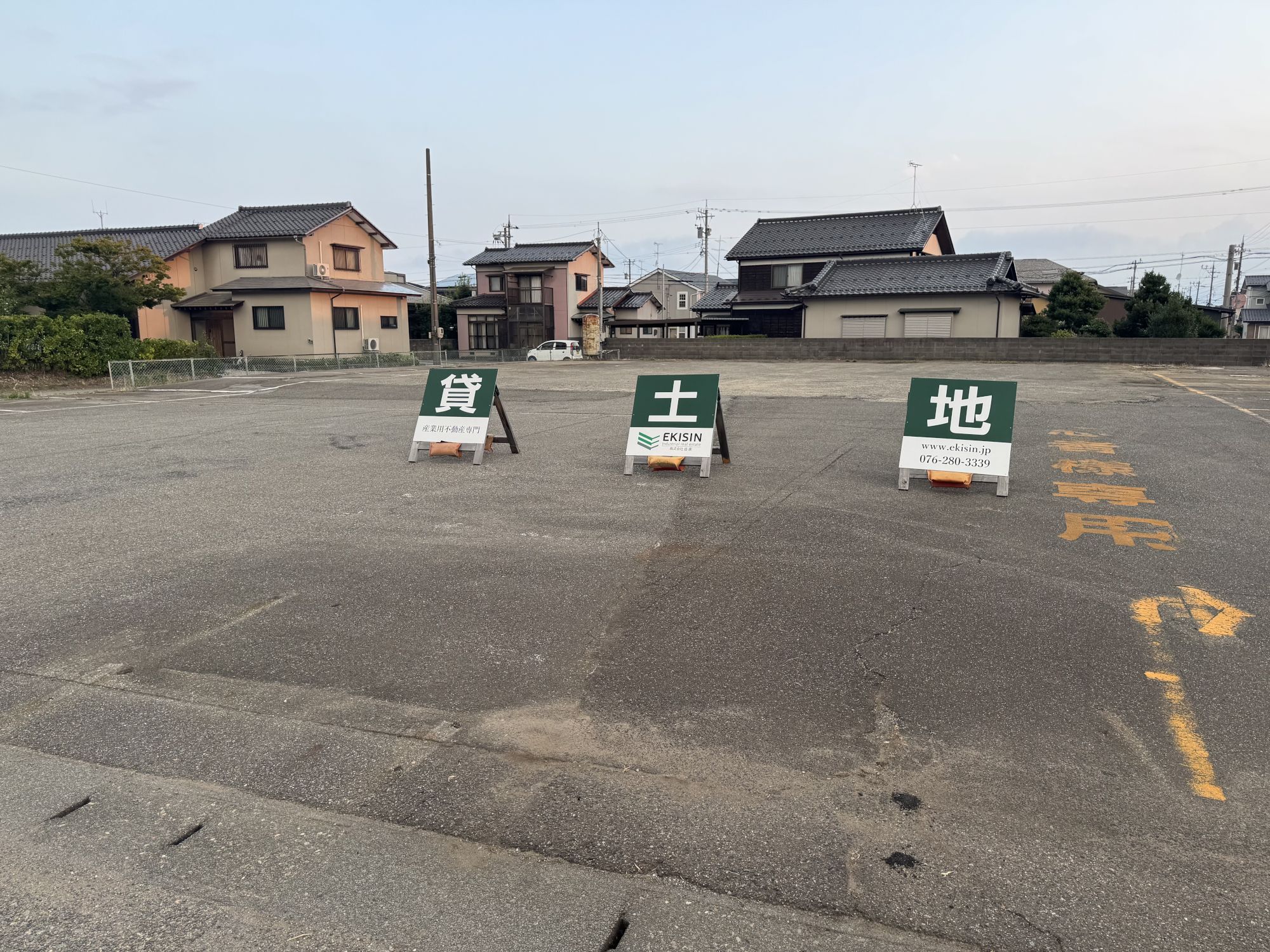 石川県白山市事業用貸土地物件の資料を更新しました。